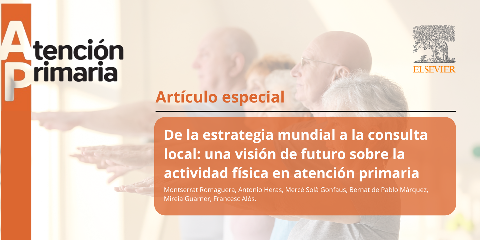Prescribir y, sobre todo, aumentar adherencia: claves para alcanzar la prevalencia recomendada por la OMS en materia de actividad física saludable